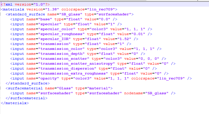 Glass Example USD