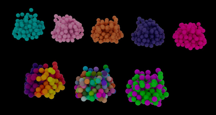 Color variation Redshift with bullet solver