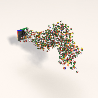Rubik's Cube Disintegrate