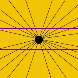 Bend Line Illusion